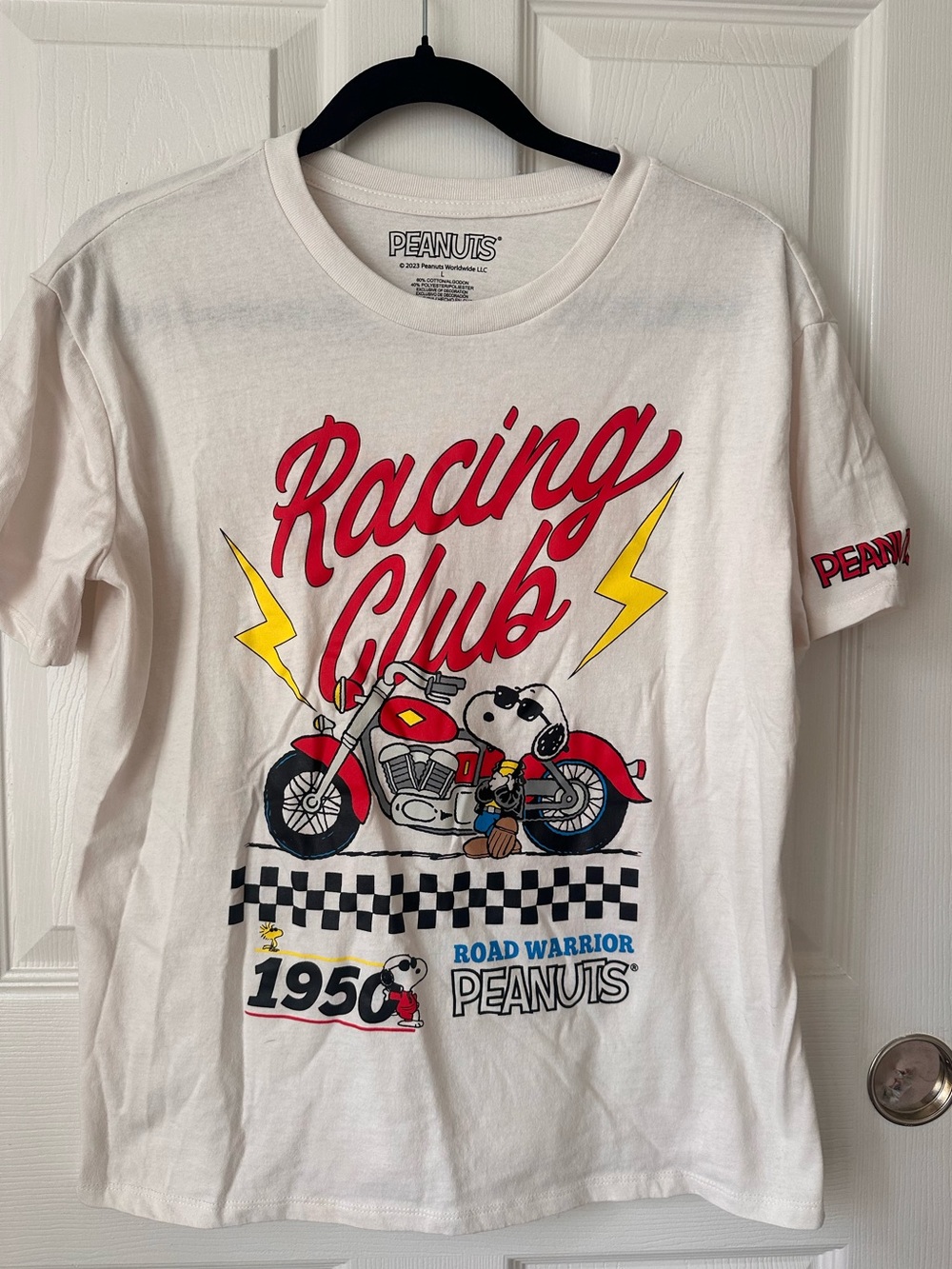Snoopy Peanuts Racing T Shirt
